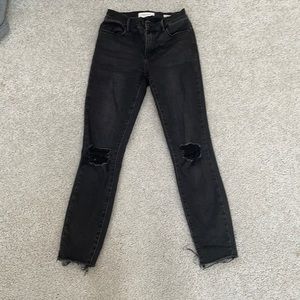 Pacsun black high rise jegging size 24